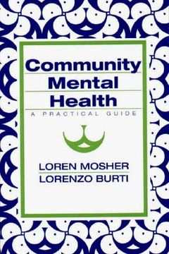 portada community mental health: a practical guide (en Inglés)
