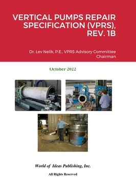 portada Vertical Pumps Repair Specification (Vprs), Rev. 1b (en Inglés)