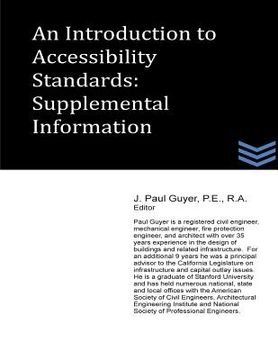 portada An Introduction to Accessibility Standards: Supplemental Information (en Inglés)