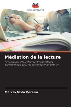portada Médiation de la lecture (en Francés)