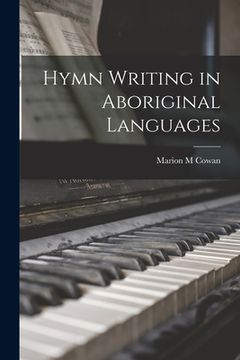 portada Hymn Writing in Aboriginal Languages (en Inglés)