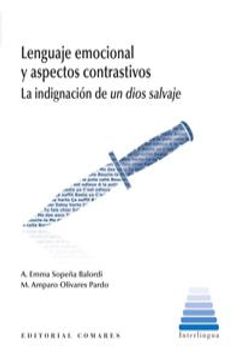 portada Lenguaje Emocional Y Aspectos Contrastivos (in Spanish)