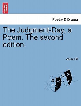 portada the judgment-day, a poem. the second edition. (en Inglés)