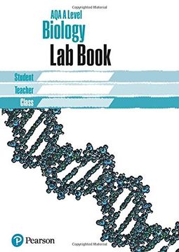portada Aqa a Level Biology lab Book: Lab Book (Aqa a Level Science (2015)) (en Inglés)