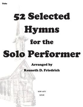 portada 52 Selected Hymns for the Solo Performer-tuba version (en Inglés)