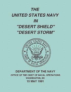 portada the united states navy in "desert shield" and "desert storm"