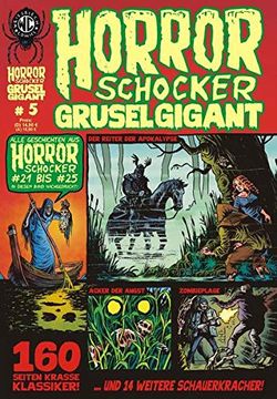 portada Horrorschocker Grusel Gigant 5: Alle Geschichten aus Horrorschocker 21 bis 25 Nachgedruckt (en Alemán)