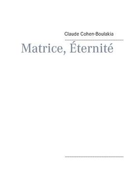 portada Matrice, Éternité (en Francés)