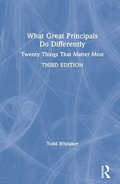 portada What Great Principals do Differently (en Inglés)