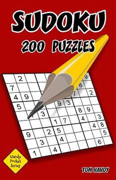 portada Sudoku 200 Puzzles: 50 Easy, 50 Medium, 50 Hard and 50 Very Hard. A Handy Pocket Series Book (en Inglés)