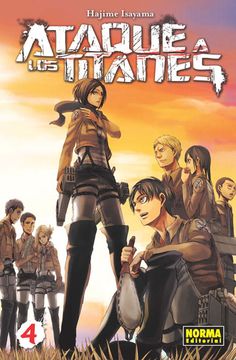 Libro Ataque a los Titanes 4 De Hajime Isayama - Buscalibre Estados Unidos