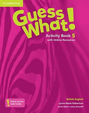 portada Guess What! Level 5 Activity Book With Online Resources British English (en Inglés)