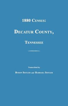 portada 1880 census, decatur county, tennessee (en Inglés)