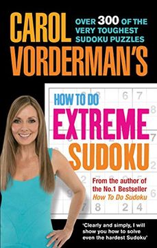 portada carol vorderman"s how to do extreme sudoku