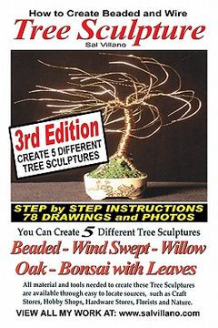portada how to create beaded & wire trees