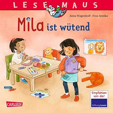portada Lesemaus 213: Mila ist Wütend: Einfühlsame Geschichte Über den Umgang mit wut | Ideal zum Gemeinsamen Anschauen und Vorlesen (in German)