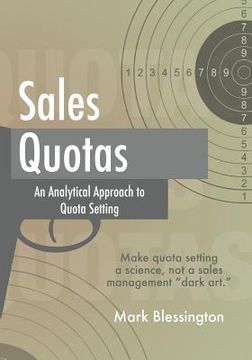 portada Sales Quotas: An Analytical Approach to Quota Setting (en Inglés)