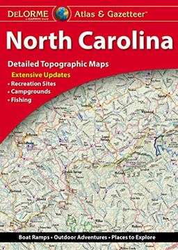 portada Delorme Atlas & Gazetteer: North Carolina (in English)