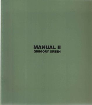 portada Gregory Green - Manual ii (en Inglés)