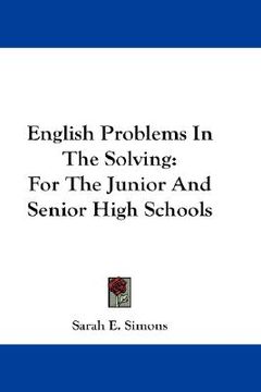 portada english problems in the solving: for the junior and senior high schools