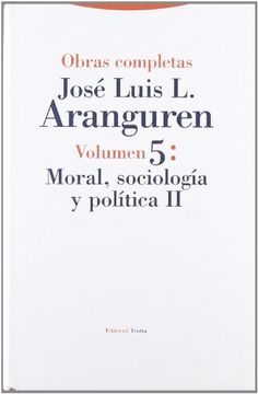 portada Moral, sociología y política II (in Spanish)