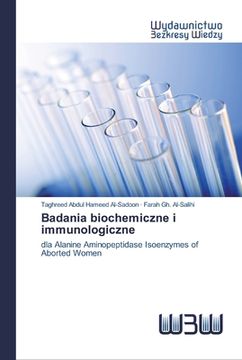 portada Badania biochemiczne i immunologiczne (en Polaco)