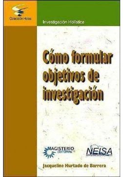 portada Como Formular Objetivos de Investigacion (in Spanish)