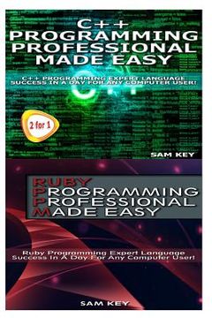 portada C++ Programming Professional Made Easy & Ruby Programming Professional Made Easy (in English)