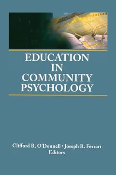 portada Education in Community Psychology: Models for Graduate and Undergraduate Programs