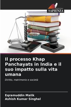 portada Il processo Khap Panchayats in India e il suo impatto sulla vita umana (en Italiano)