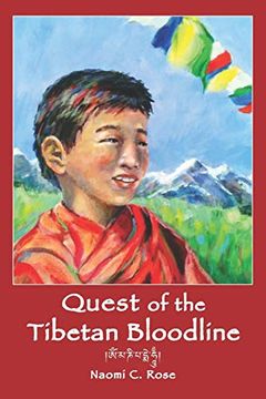 portada Quest of the Tibetan Bloodline (en Inglés)