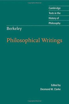 portada Berkeley: Philosophical Writings Paperback (Cambridge Texts in the History of Philosophy) (in English)