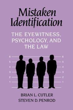 portada Mistaken Identification Paperback: The Eyewitness, Psychology and the law (in English)