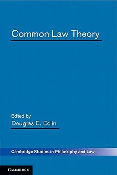 portada Common law Theory (Cambridge Studies in Philosophy and Law) (en Inglés)