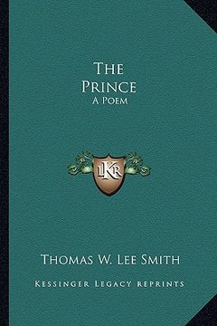 portada the prince: a poem (en Inglés)