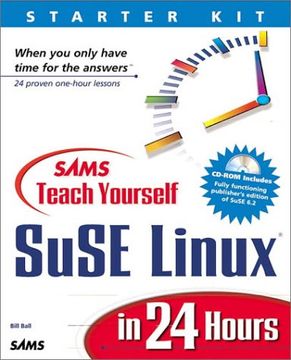 portada Sams Teach Yourself Suse Linux in 24 Hours Starter kit (en Inglés)