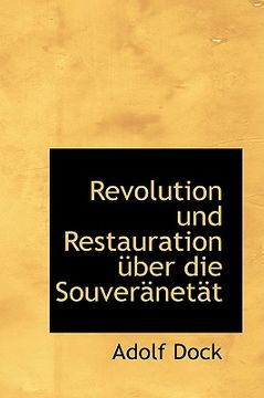 portada Revolution Und Restauration Uber Die Souver Net T (en Alemán)
