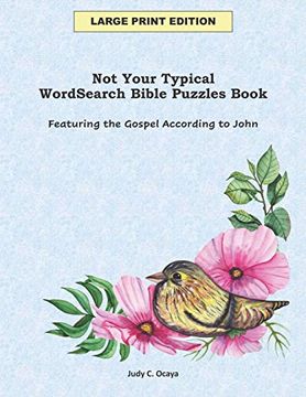portada Not Your Typical Wordsearch Bible Puzzles Book: Featuring the Gospel According to John (Play and Pray) (in English)