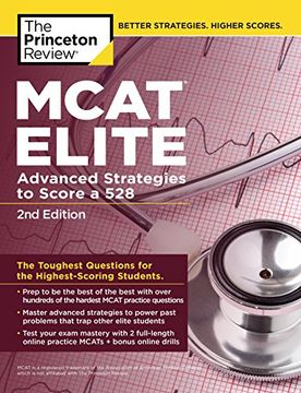 portada Mcat Elite, 2nd Edition: Advanced Strategies to Score a 528 (Graduate School Test Preparation) 