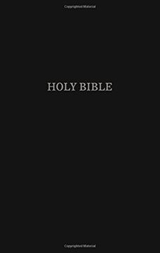 portada KJV, Pew Bible, Hardcover, Black, Red Letter Edition, Comfort Print