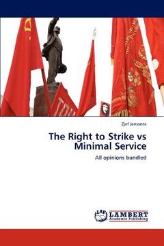 portada the right to strike vs minimal service (en Inglés)