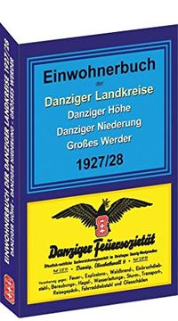 portada Einwohnerbuch der Danziger Landkreise Danziger Höhe - Danziger Niederung - Grosses Werder 1927/28 -Language: German (en Alemán)