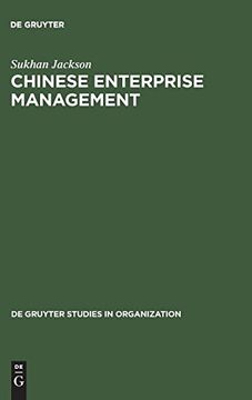 portada Chinese Enterprise Management: Reforms in Economic Perspective (in English)