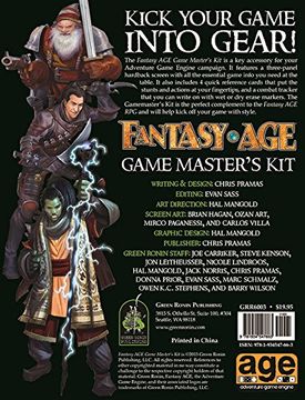 portada Fantasy AGE Game Master's Kit
