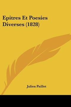 portada Epitres Et Poesies Diverses (1828) (en Francés)