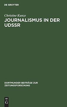 portada Journalismus in der Udssr (in German)