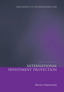 portada basic documents on international investment protection