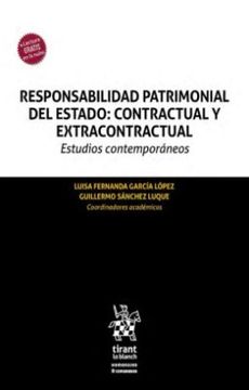 portada Responsabilidad Patrimonial del Estado: Contractual y Extracontractual. Estudios contemporáneos (in Spanish)