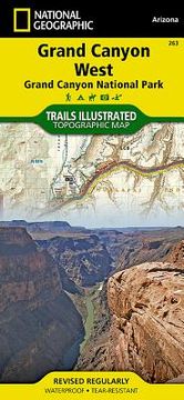 portada Grand Canyon West Map [Grand Canyon National Park] (en Inglés)