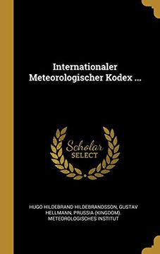 portada Internationaler Meteorologischer Kodex ... (en Alemán)